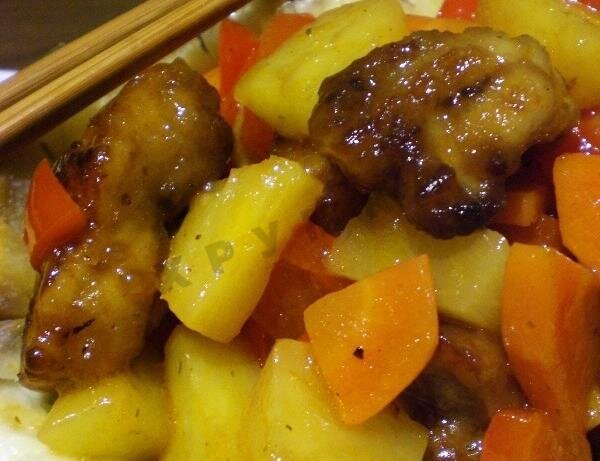 Габаджоу (锅包肉) свинина в кисло-сладком соусе по-китайски