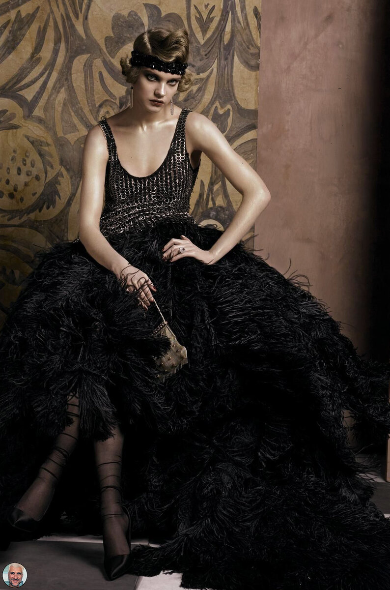 Стиль ар-деко характерна закономерность, строгость полутонов и смелость линий и узоров