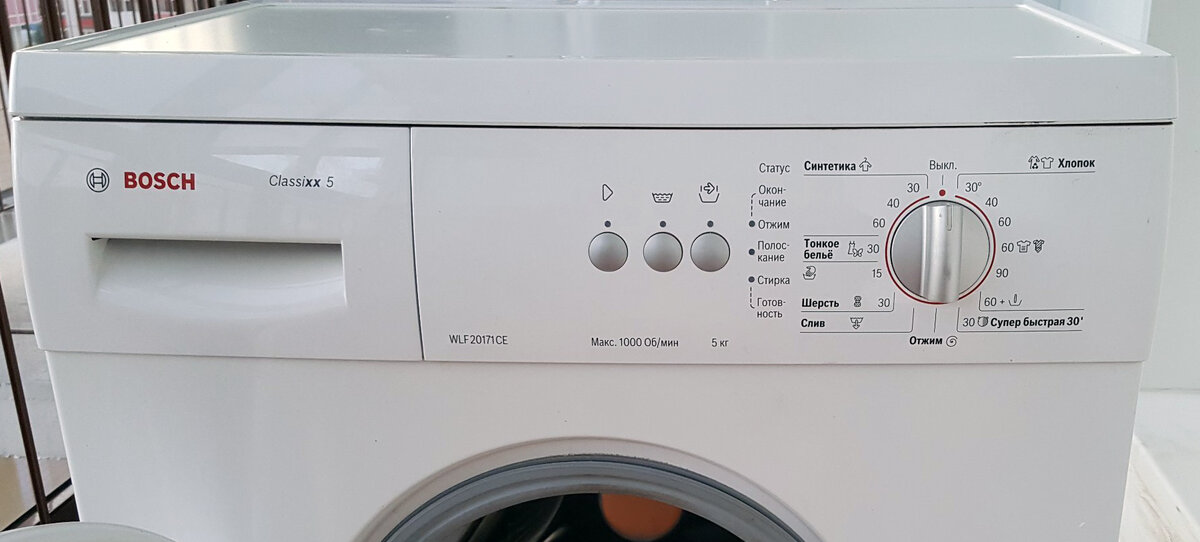 Алгоритм правильного сброса ошибки для Bosch Classixx :