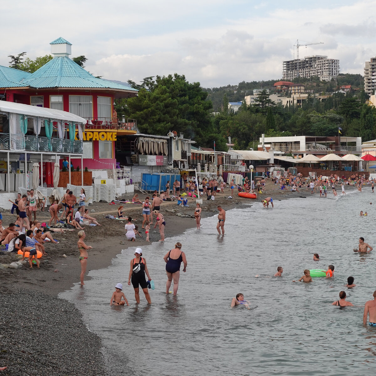 Дикий пляж алушта