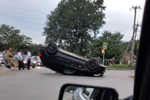 Фото очевидца с места ДТП