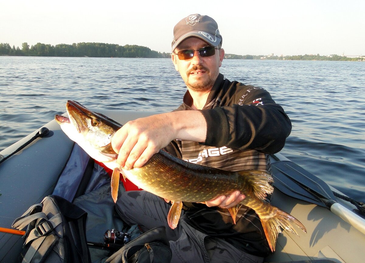 Та самая единственная июльская поклевка... 