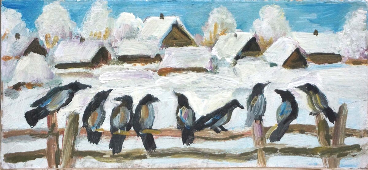 Виктор Винокуров Вороны Девять 16х34 км 2021 г  