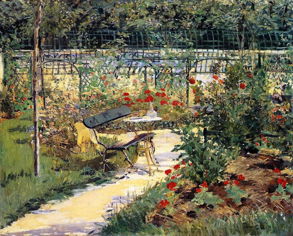  «Мой сад» (Клод Моне, 1881)