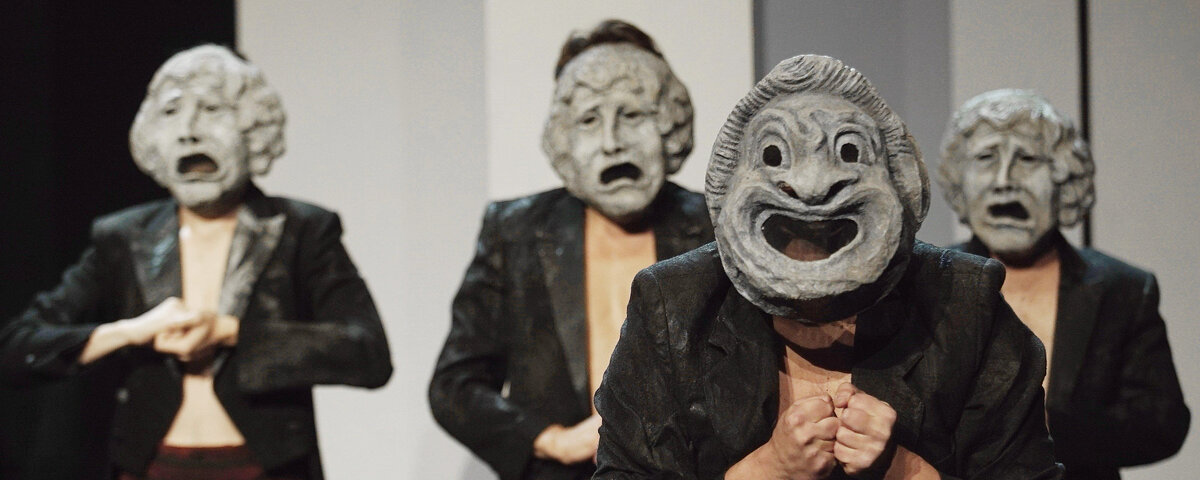 Кадр из спектакля «Демагог» Александринского театра