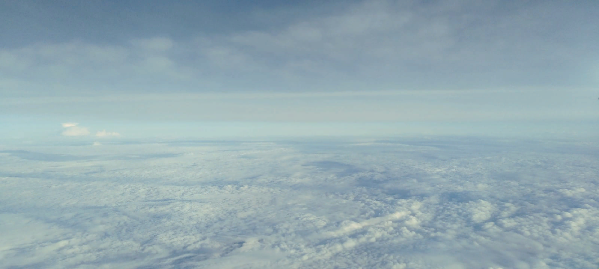 Над облаками. Фото автора