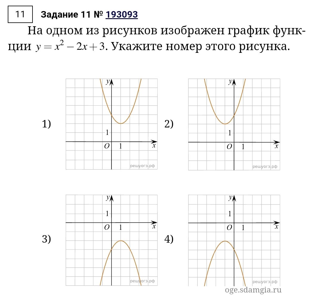 ОГЭ по математике 11 задание | Otlichnik online | Дзен