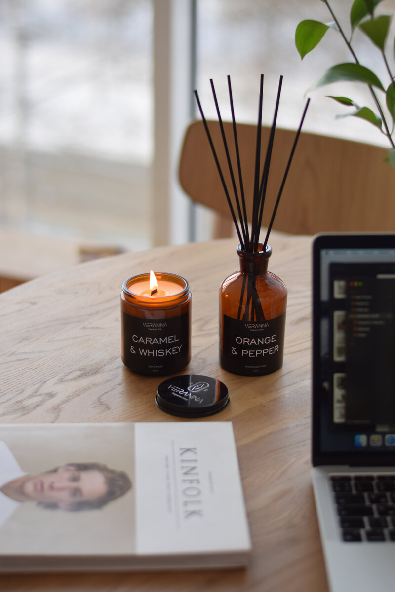 Ароматические свечи и аромадиффузоры VERANNA SHOP