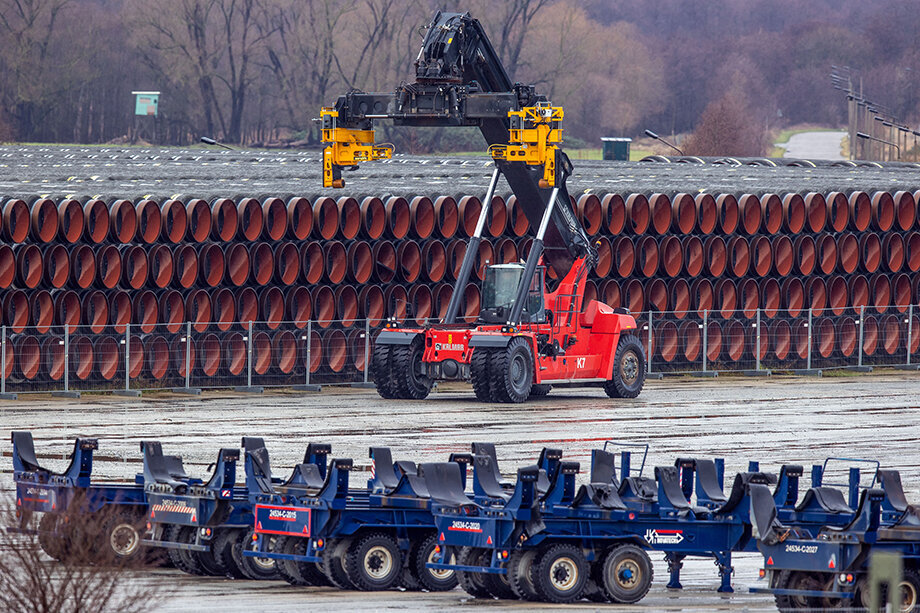 Лоббисты американских энергетических компаний предпринимают попытки заблокировать «Северный поток – 2». Фото: Jens Büttner/dpa/picture-alliance/TASS