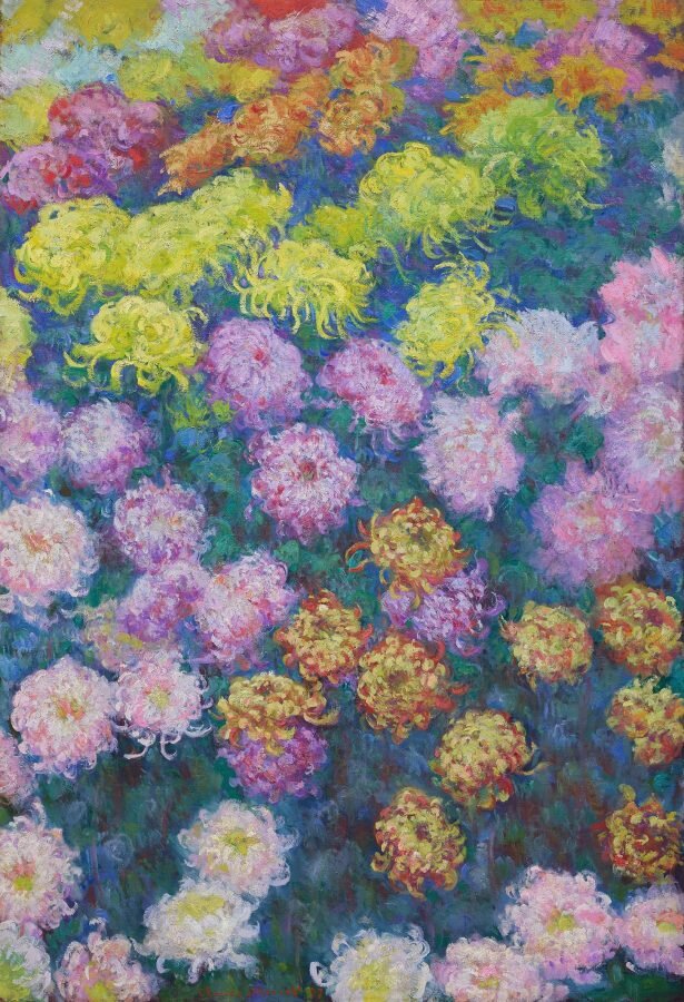 Клод Моне «Хризантемы», 1897 © Sotheby’s