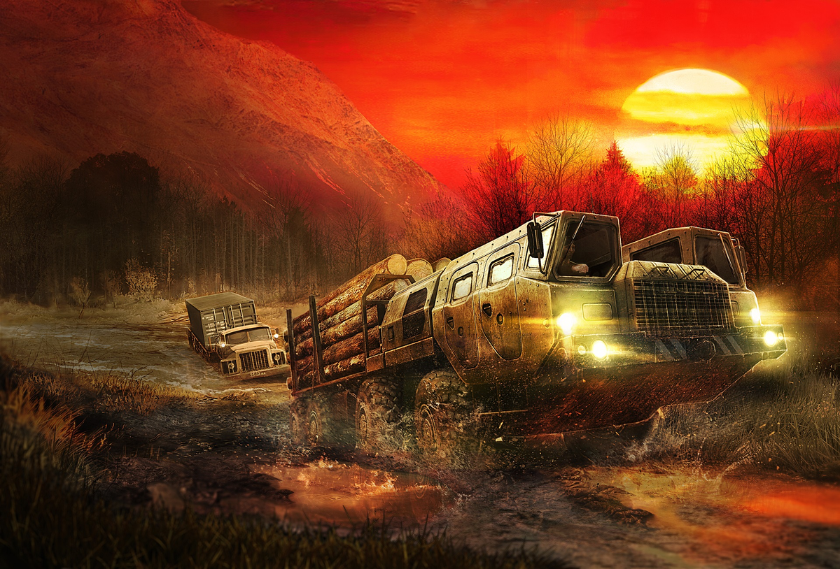Игра Spin Tires MUDRUNNER