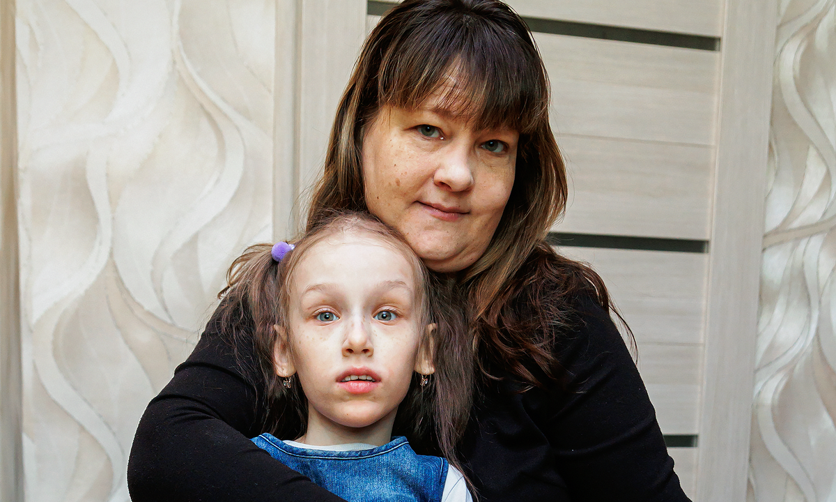 Ангелина Колодан, наша маленькая подопечная