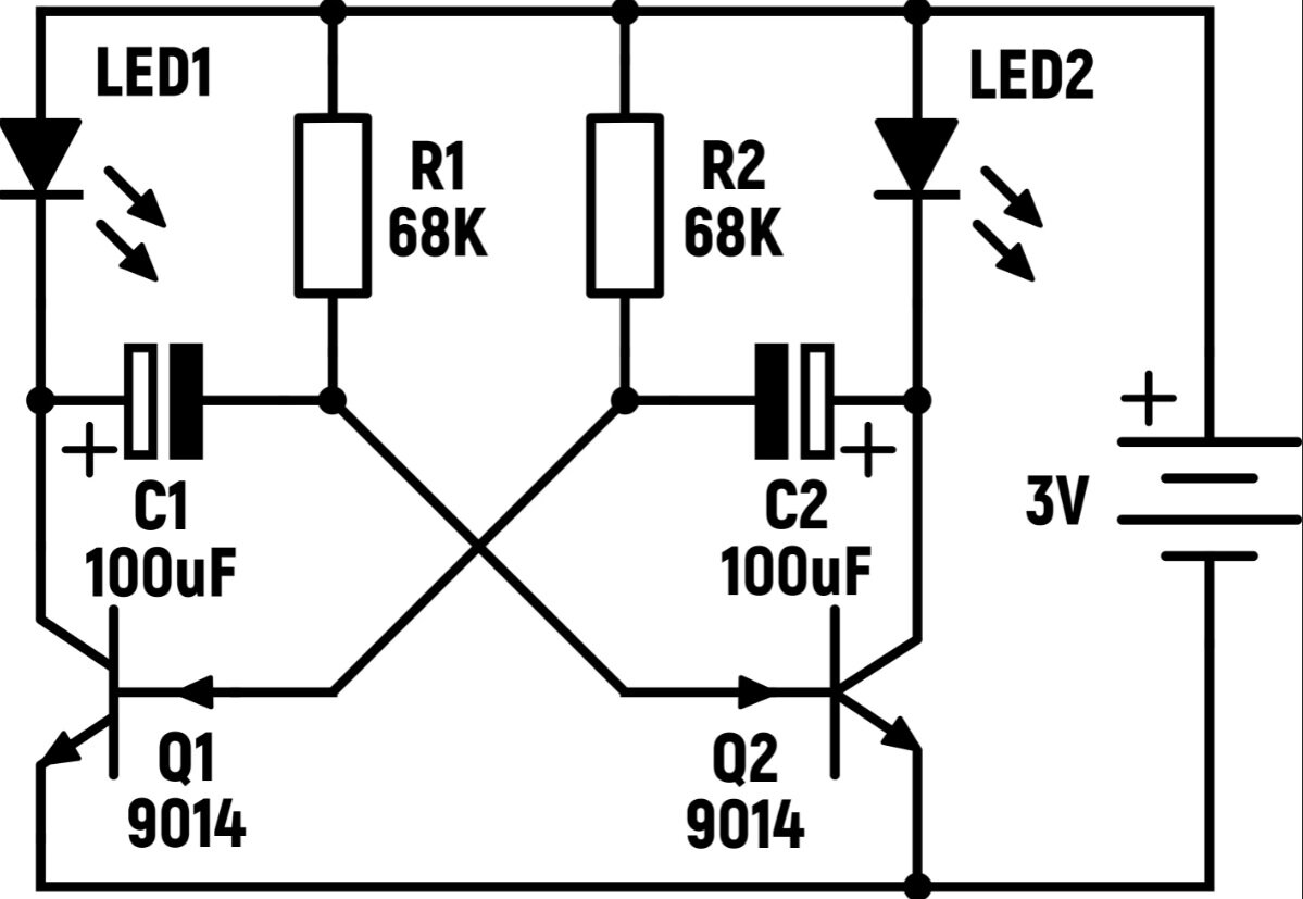 Простые схемы для пайки для начинающих