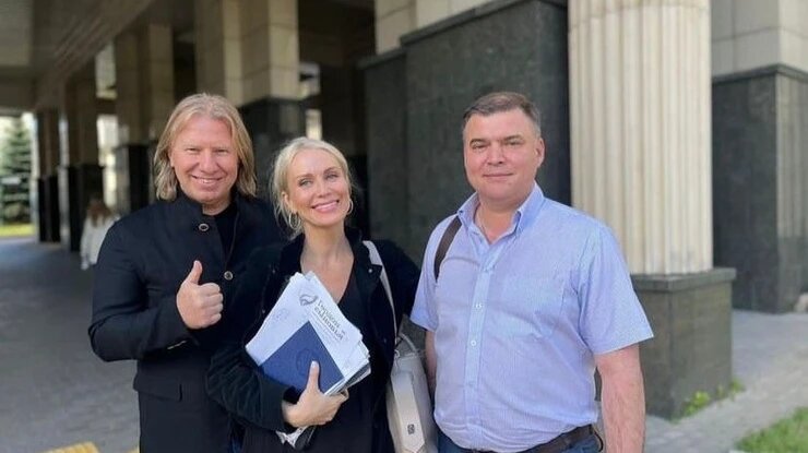 Интересы продюсера защищала Катя Городон. Фото: соцсети