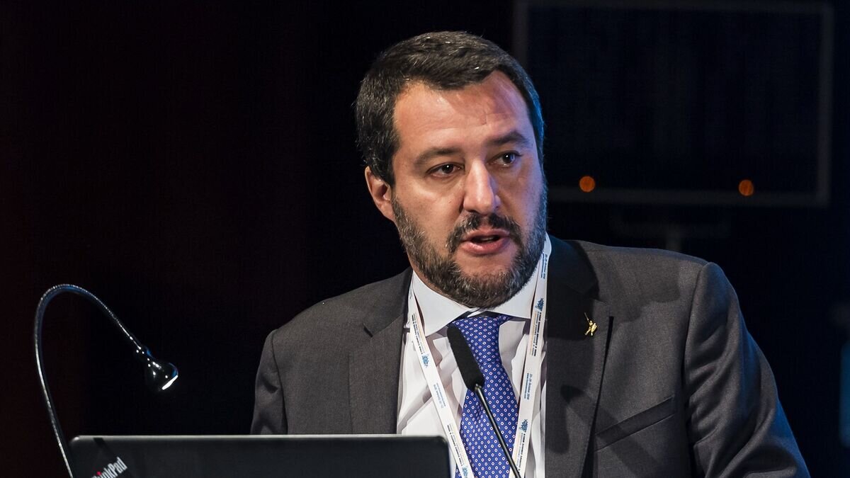    Вице-премьер и глава МВД Италии Маттео Сальвини © РИА Новости / Алессандро Рота