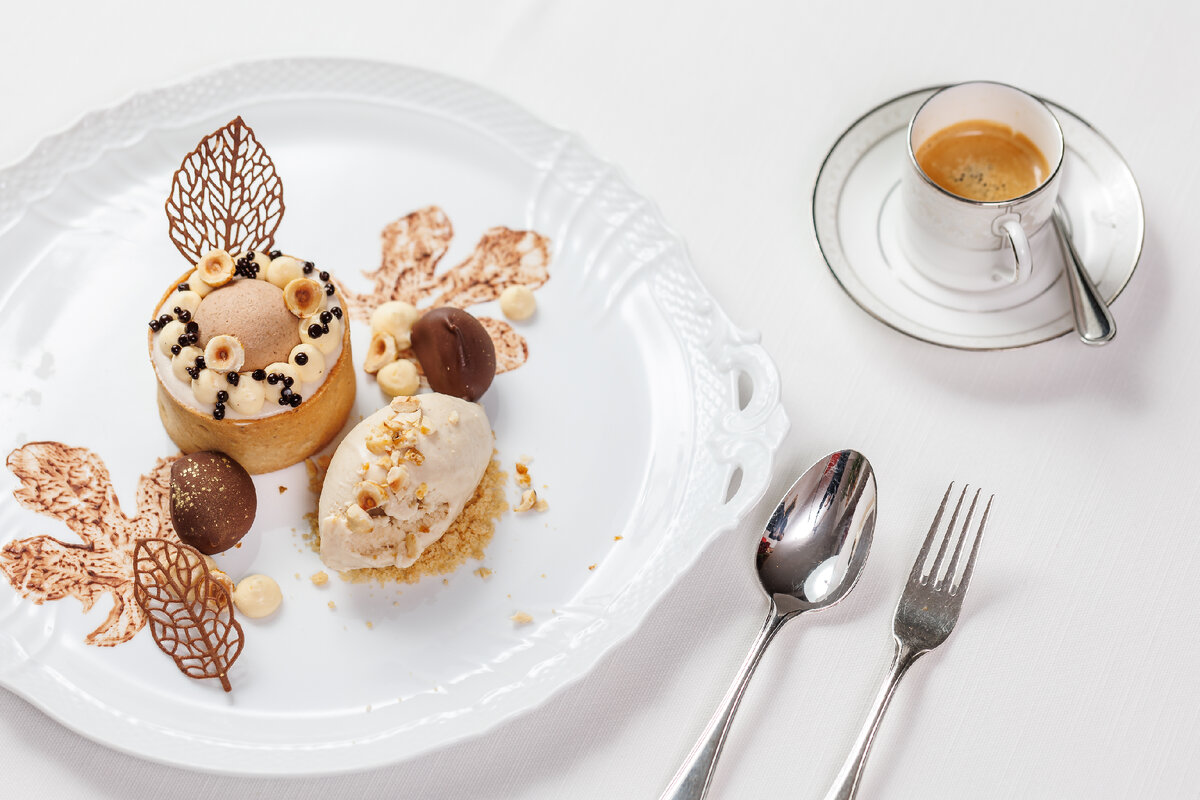 Десерт "Каштан"