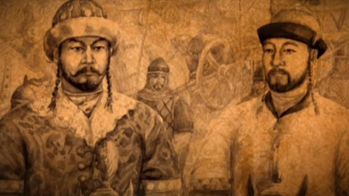 Жанибек и Керей - основатели Казахского ханства.
