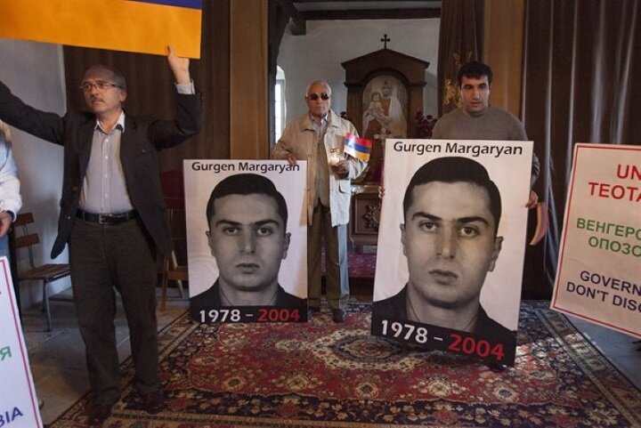 Армянский офицер Гурген Маргарян -  (Фото из открытых источников сети Интернета)