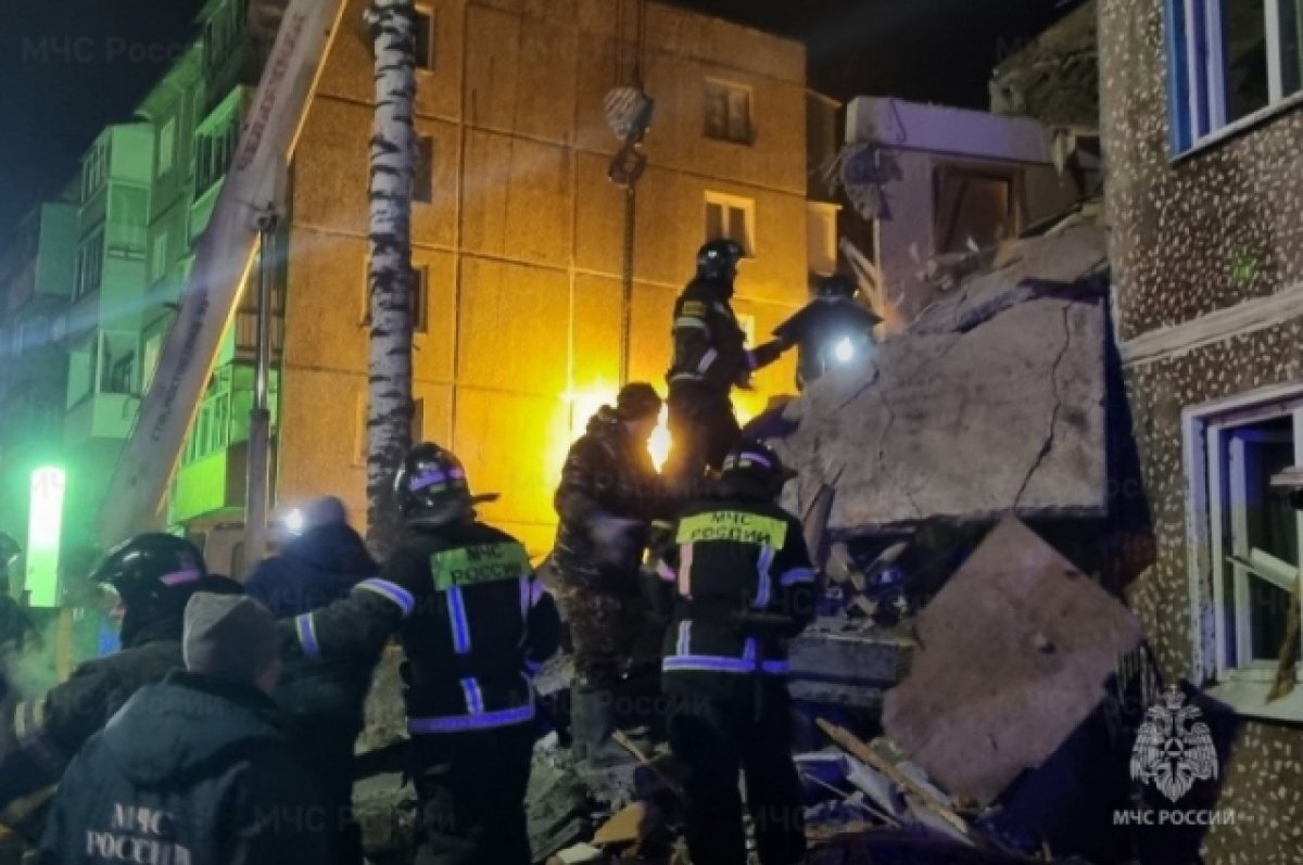    Опознан пятый погибший при взрыве в жилом доме в Ефремове