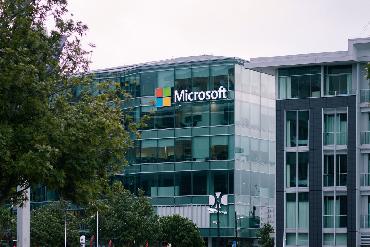 Здание компании Microsoft. Фото с сайта Pixabay.com