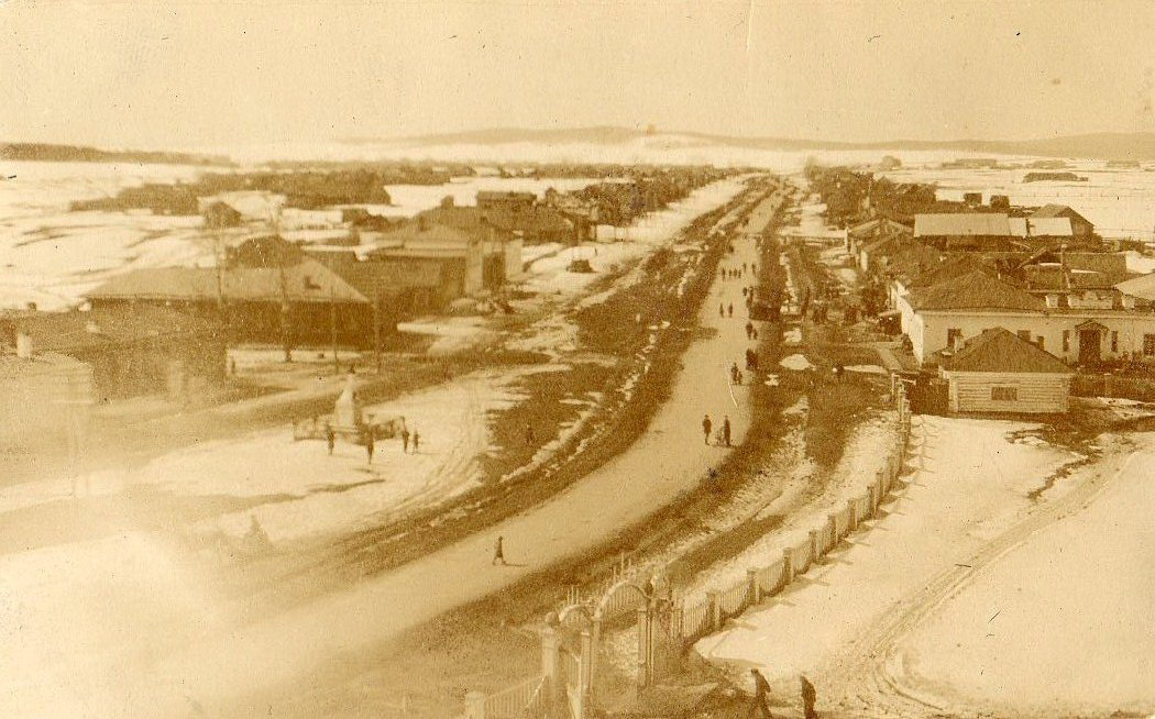 Арамиль. Ул. Трактовая, 1920. Фото из АКМ