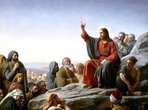 Фрагмент Нагорной проповеди