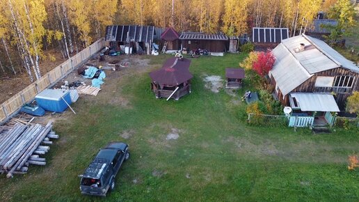 Уехали из города в деревню. Жизнь в деревне. Заезд в родной дом. Топим баню. Деревенский быт. Семья в месте