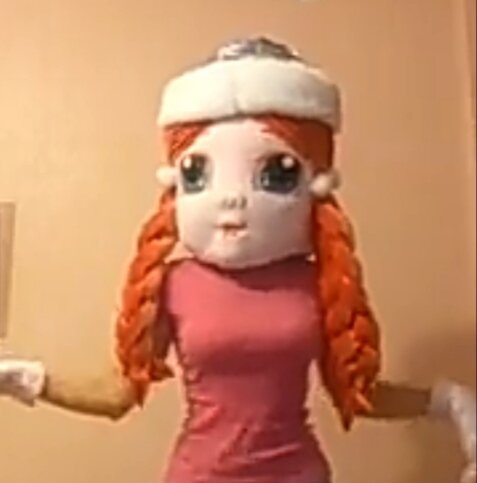 ростовая куда Снегурочка, маска Снегурочки