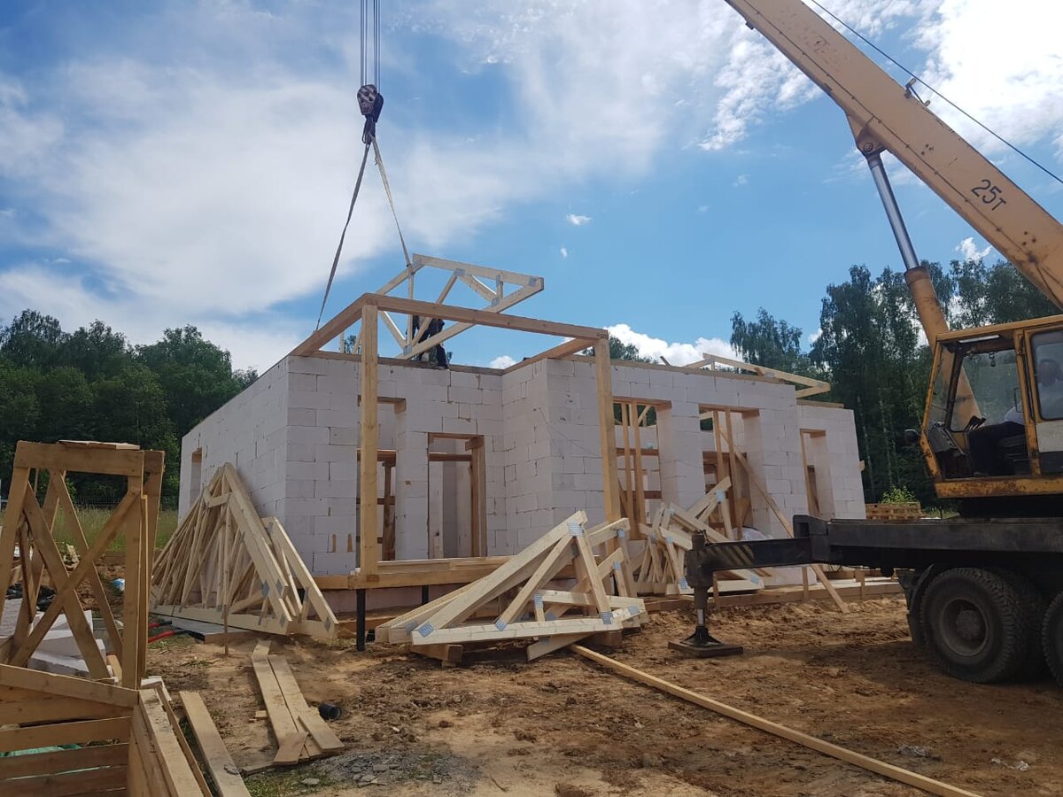 Монтаж ферм МЗП