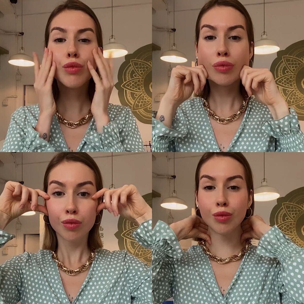 Во время тренировки спокойно и глубоко дышите через нос.