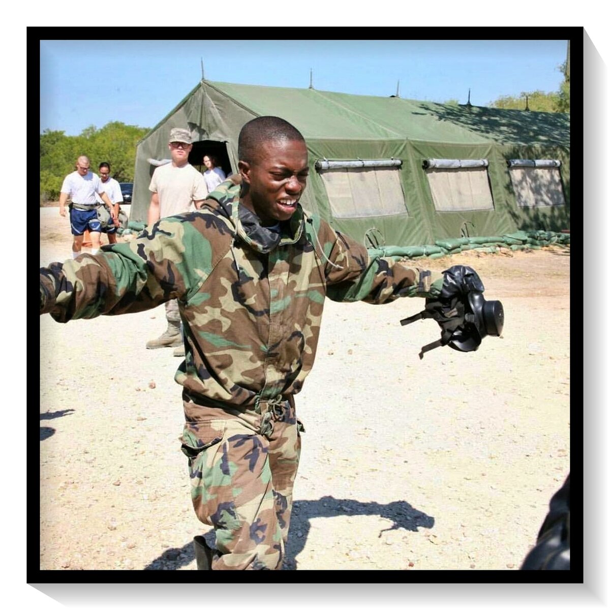 17-летний Раффин в рядах ВВС. Фото: @ruff_diesel