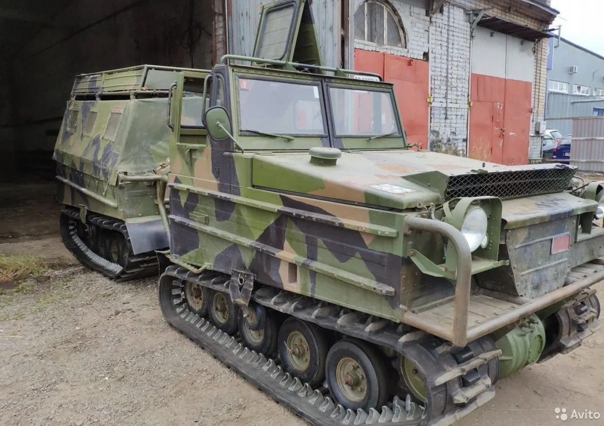 Вездеход-амфибия Volvo BV202. Фото с сайта Авито.ру