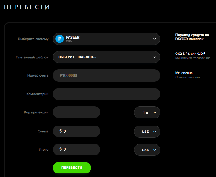 Всё о электронном кошельке Payeer.