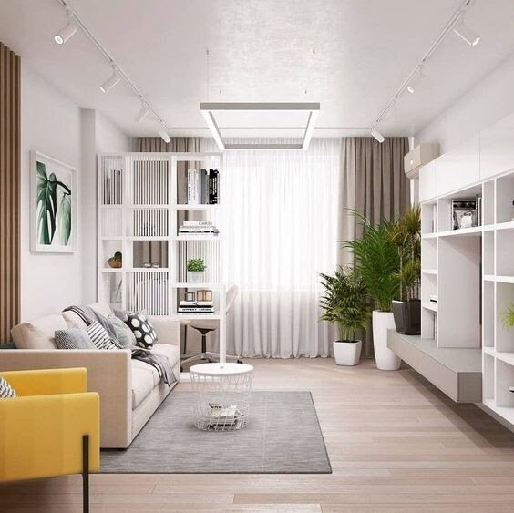 Дизайн интерьера квартиры-студии от профессионалов заказать в СПб