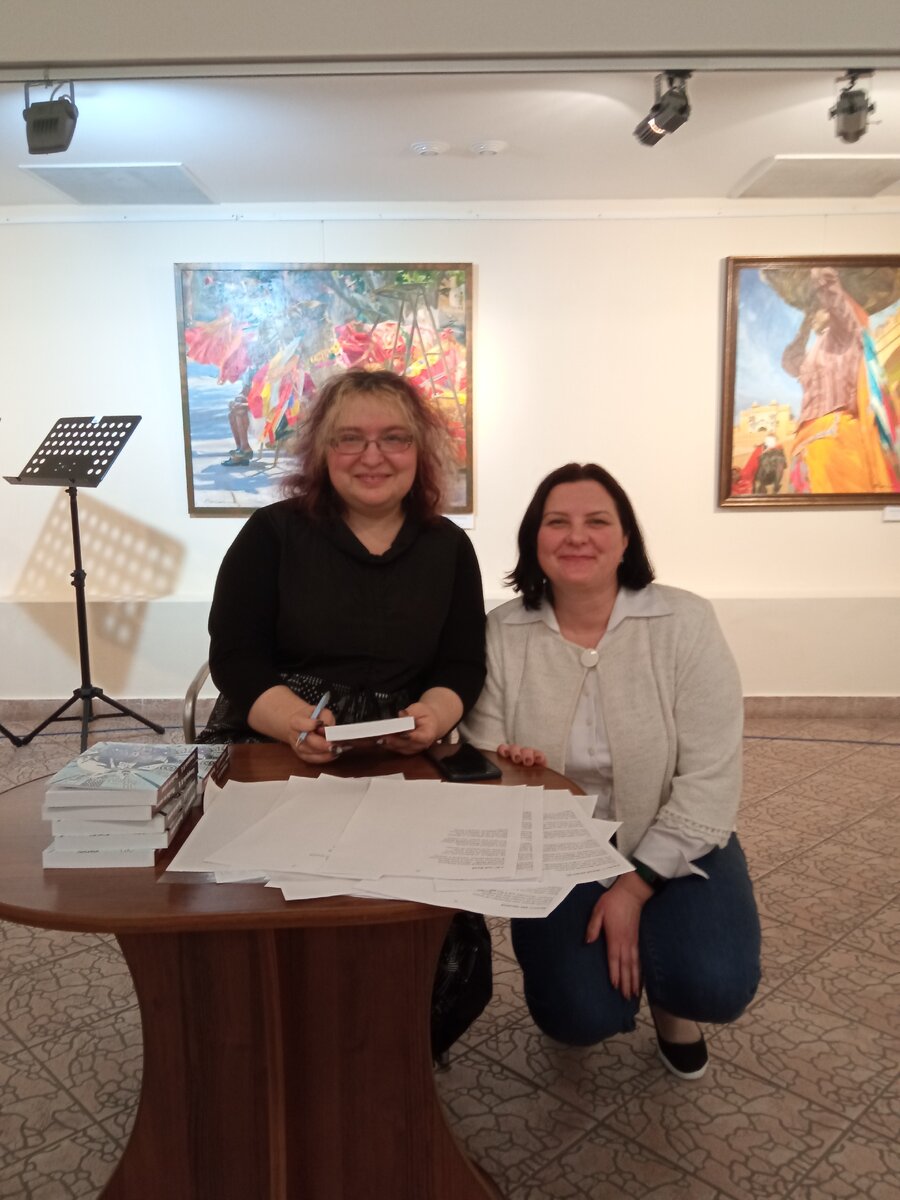 Наталия Борисовна  и Ирина Павловна (в быту #ТурынинскаяБиблиотека)