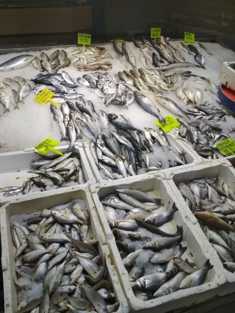 рыбный рынок Аланья