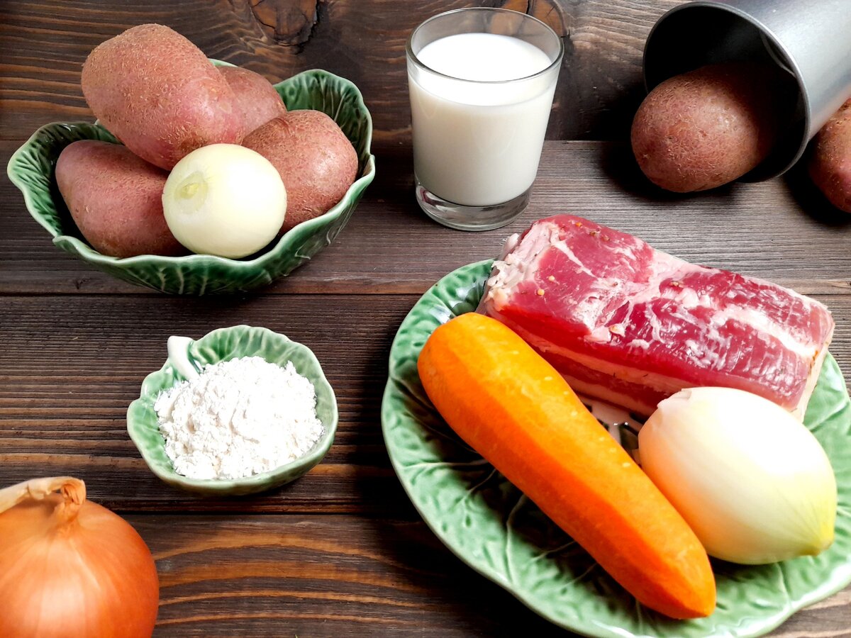 ингредиенты для приготовления драников 