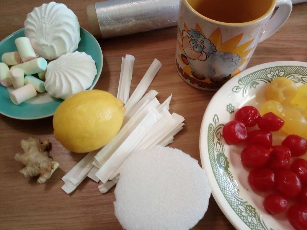 Мастер-класс по фудфлористике, композиция в чашке в подарок