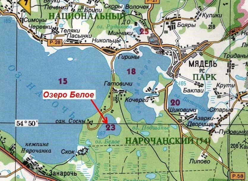 Карта глубин озера нарочь Нарочанский край - жемчужина Белоруси. Куда поехать отдыхать летом в отпуск. Стр