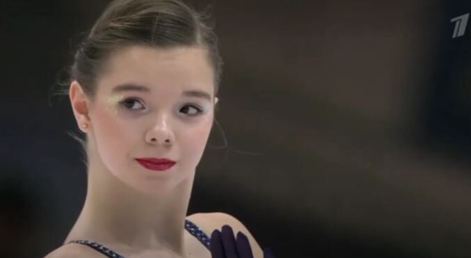 Виктория Сафонова. Чемпионат Европы 2020. Источник фото: YouTube канал Первого канала.