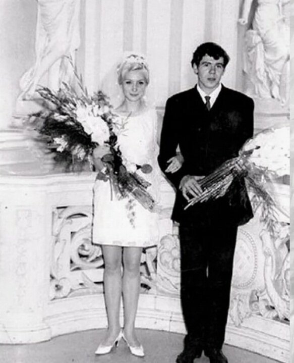 Свадьба Виктора Ильичева и Светланы Осиевой 1969 год. Ленинград. Фото Яндекс. Картинки.