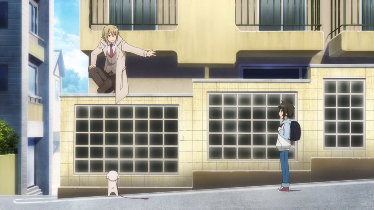 Первая встреча Чихиро с дядей