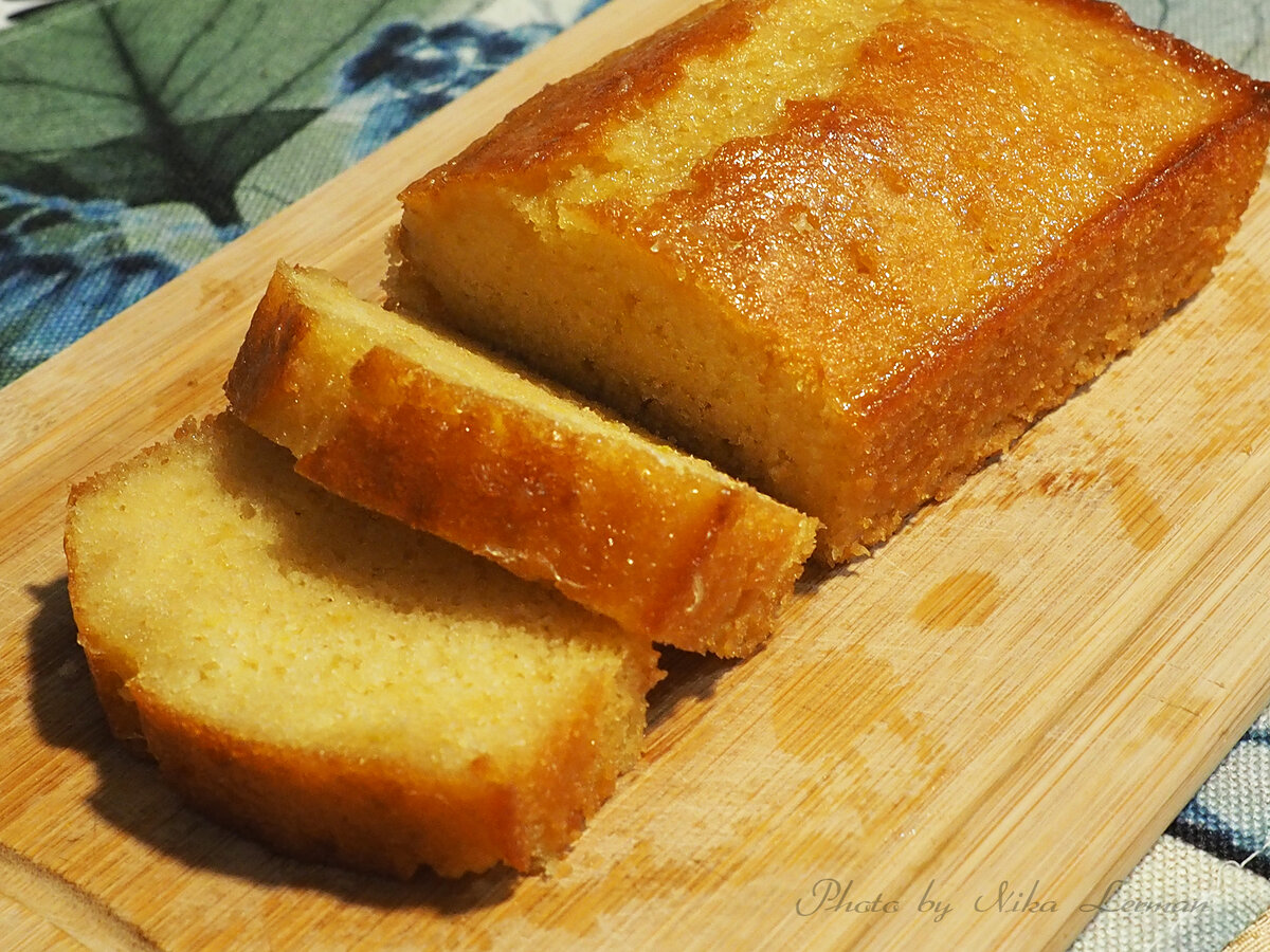 Влажный и вкусный лимонный пирог без долгих хлопот | Nika Lerman | Дзен