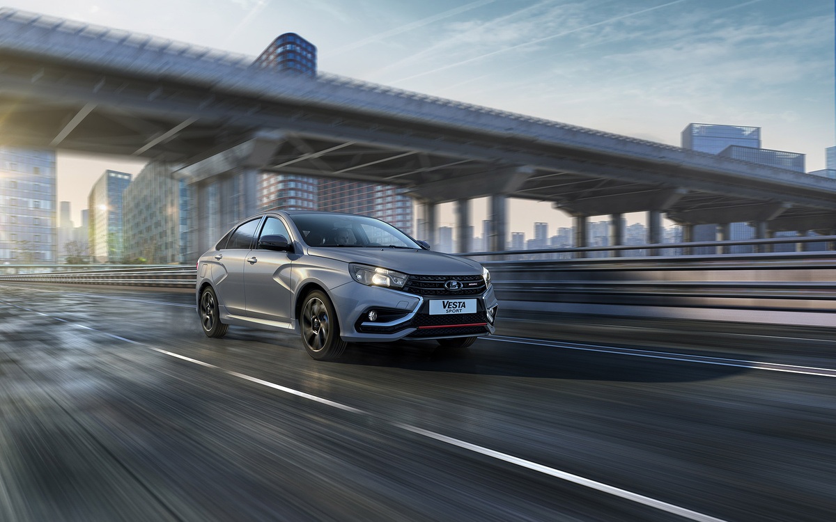 Экстерьер Lada Vesta Sport (фото с сайта lada.ru)