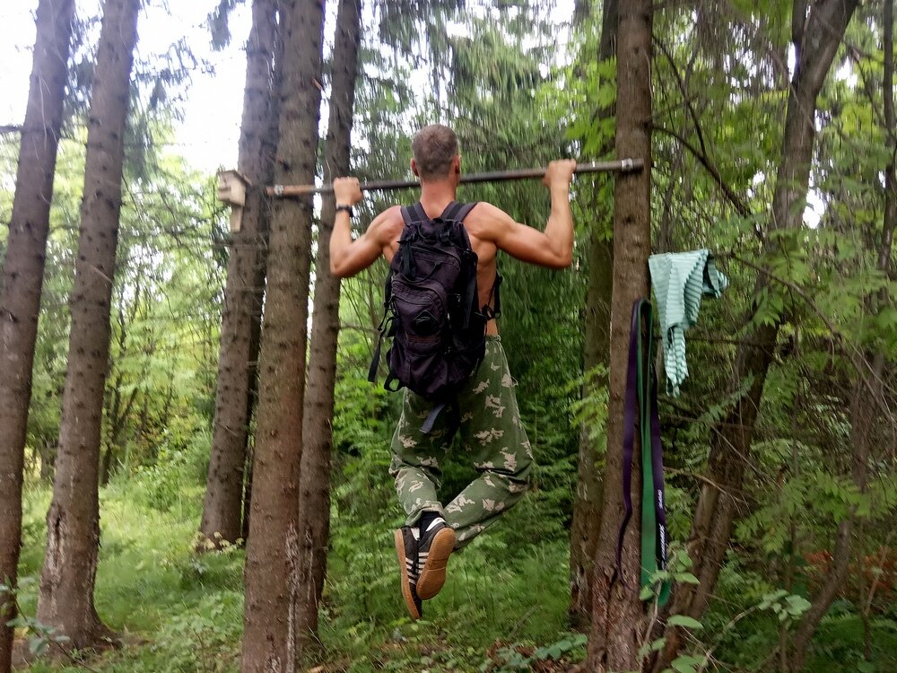 Лесной воркаут