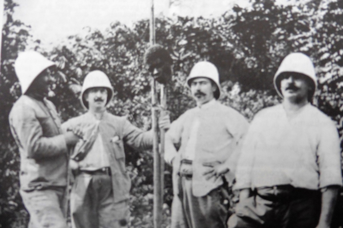 Один из казненных людоедов (1903 год)