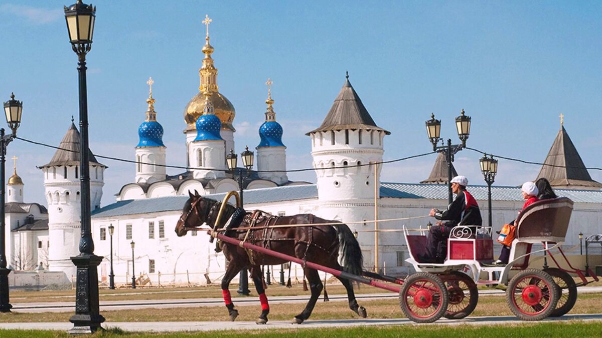 Тобольский кремль,-в Сибири такой один