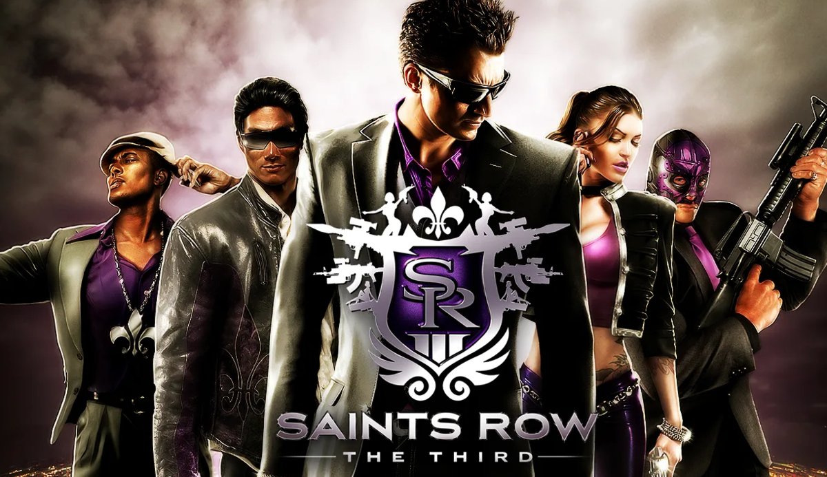 Картинки сейнс. Саинт ров 3. Saints Row обложка игры. Банда святых игра. Игра Saints Row the third.