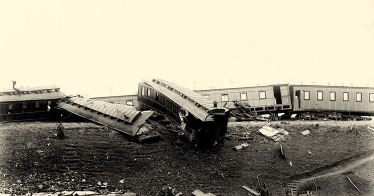 Крушение царского поезда. 1888 год