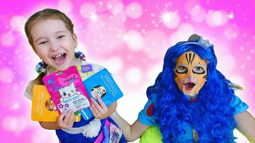 Две принцессы - Салон красоты для кукол Барби и принцесс Диснея - Игры для девочек